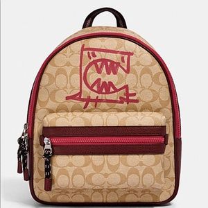 Sold-NWT Coach Medium Backpack with Rexy